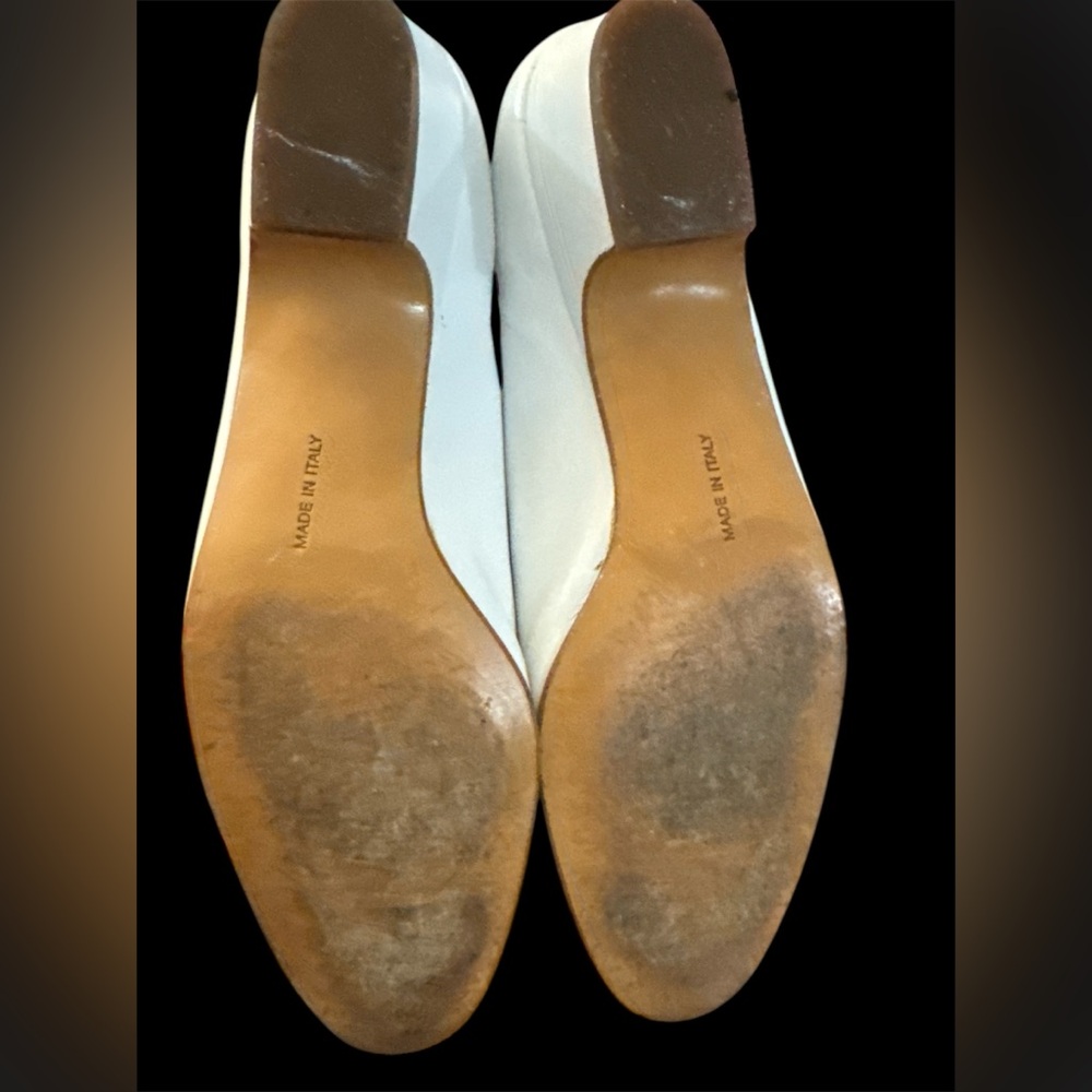 SALVATORE
FERRAGAMO Lillaz Leather Ballet Pump 8 B Bow Iconic
Classic Sh… - Picture 5 of 6
